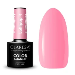 Claresa Soak Off UV/LED Lollipop lakier hybrydowy 4 5g