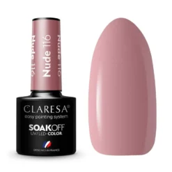 Claresa Soak Off UV/LED Nude lakier hybrydowy 116 5g