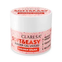 Claresa Soft&Easy Builder Gel żel budujący Golden Spark 45g