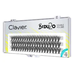 Clavier BeDU2O Double Volume kępki rzęs 12mm