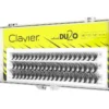 Clavier DU2O Double Volume MIX kępki rzęs 8mm-10mm-12mm Black