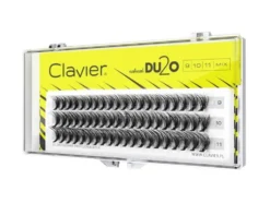 Clavier DU2O Double Volume MIX kępki rzęs 9mm-10mm-11mm Black