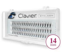 Clavier Eyelash kępki rzęs 10mm Black