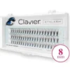 Clavier Eyelash kępki rzęs 8mm Black