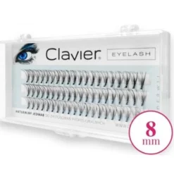 Clavier Eyelash kępki rzęs 8mm Black