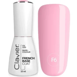 Clavier Luxury French Base kolorowa baza hybrydowa F6 Marshmallow 10ml