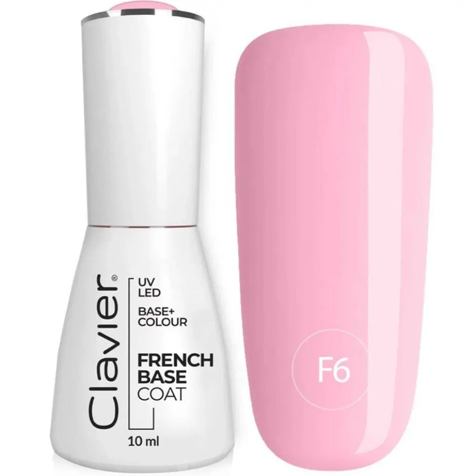 Clavier Luxury French Base kolorowa baza hybrydowa F6 Marshmallow 10ml