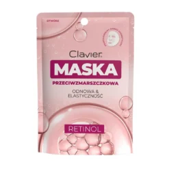 Clavier Maska przeciwzmarszczkowa w płachcie z retinolem 25ml