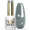 Clavier Nailsology lakier hybrydowy z brokatem 124 Sea Life Blue 8ml