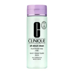 Clinique All About Clean™ Liquid Facial Soap Mild mydło w płynie do twarzy dla skóry mieszanej 200ml