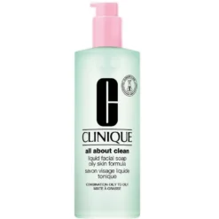 Clinique All About Clean™ Liquid Facial Soap Oily mydło w płynie do twarzy dla skóry tłustej 400ml