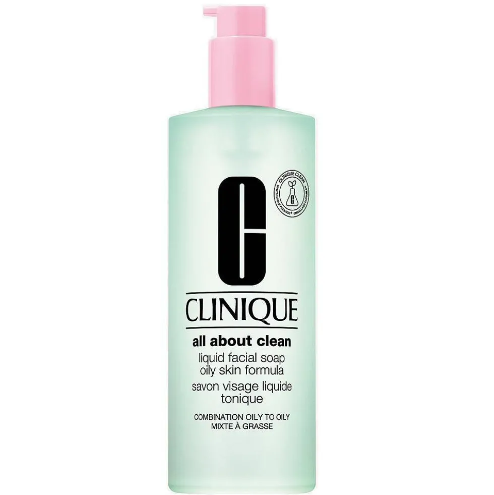 Clinique All About Clean™ Liquid Facial Soap Oily mydło w płynie do twarzy dla skóry tłustej 400ml
