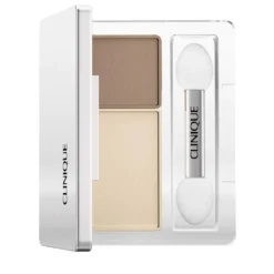 Clinique All About Shadow™ Duo podwójny cień do powiek Ivory Bisque/Bronze Satin 1.7g