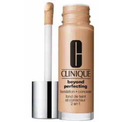 Clinique Beyond Perfecting Foundation + Concealer silnie kryjący podkład i korektor w jednym 07 Cream Chamois 30ml