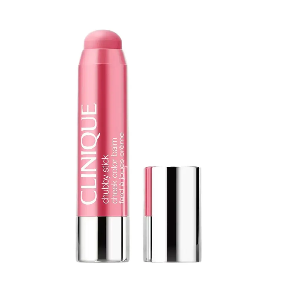 Clinique Chubby Stick™ Cheek Color Balm kremowy róż w sztyfcie 06 Poppin' Pink 6g