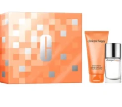 Clinique Happy zestaw perfumy spray 30ml + krem do ciała 75ml