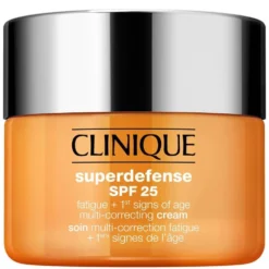 Clinique Superdefense SPF25 Fatigue + 1st Signs of Age Multi Correcting Cream krem korygujący zmęczenie i pierwsze oznaki starzenia 30ml