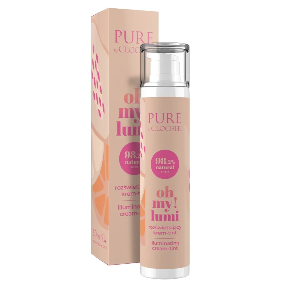 Clochee Pure Oh My! Lumi rozświetlający krem-tint 50ml