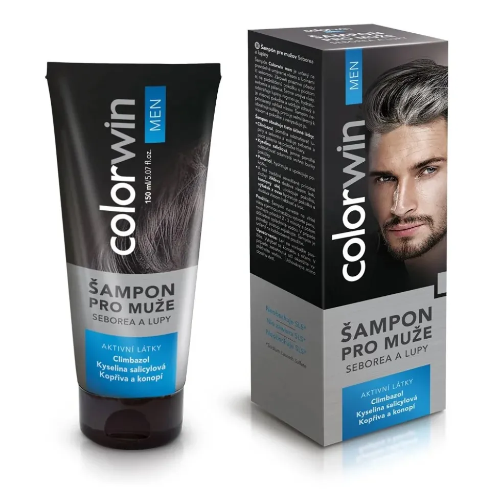 Colorwin Men szampon do włosów Łojotok i Łupież 150ml