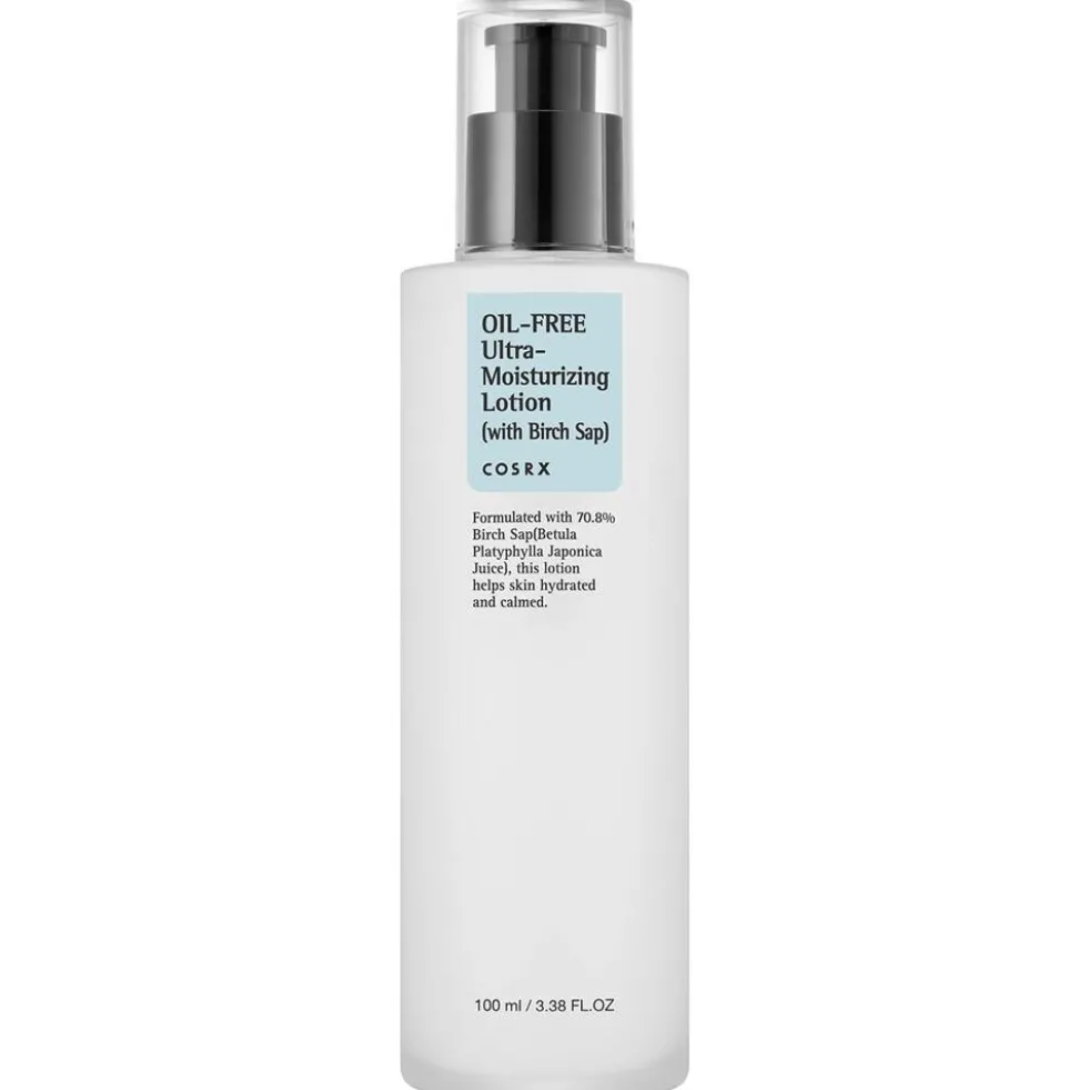 COSRX Oil Free Ultra Moisturizing Lotion nawilżający balsam z sokiem brzozowym 100ml