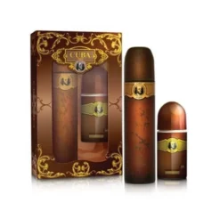 Cuba Original Cuba Gold zestaw woda toaletowa spray 100ml + dezodorant w kulce 50ml