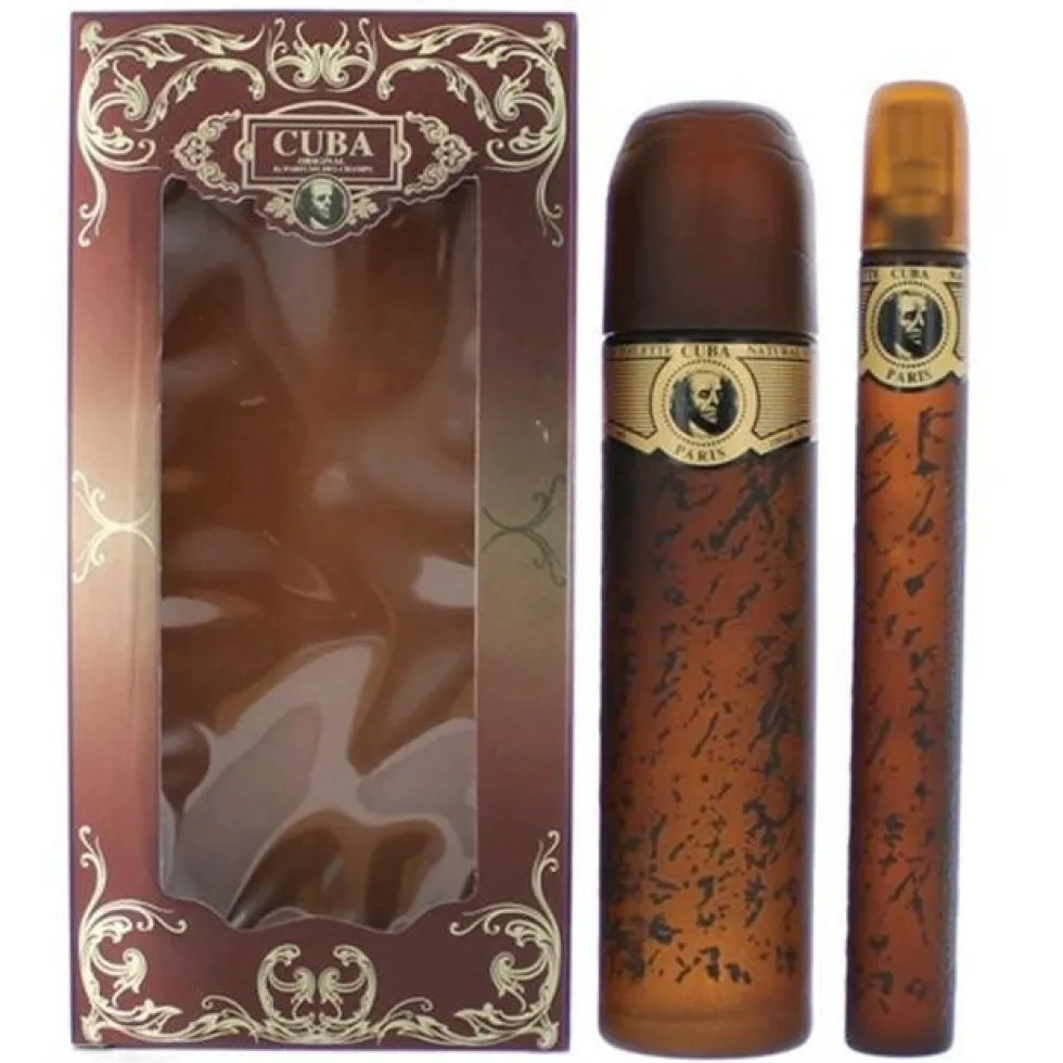 Cuba Original Cuba Gold zestaw woda toaletowa spray 100ml + woda toaletowa spray 35ml