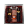 Cuba Original Cuba Gold zestaw woda toaletowa spray 100ml + woda po goleniu spray 100ml + breloczek