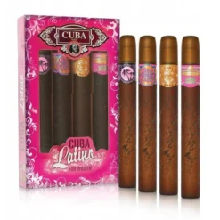 Cuba Original Cuba Latino zestaw Copacabana woda perfumowana spray 35ml + Carnaval woda perfumowana spray 35ml + Maya woda perfumowana spray 35ml + Cactus woda perfumowana spray 35ml