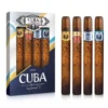 Cuba Original Cuba Quad For Men zestaw Gold woda toaletowa + Royal woda toaletowa + Winner woda toaletowa + Shadow woda toaletowa 4x35ml