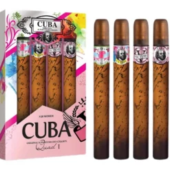 Cuba Original Cuba Quad I zestaw Heartbreaker woda perfumowana spray 35ml + La Vida woda perfumowana spray 35ml + Victory woda perfumowana spray 35ml + Vip woda perfumowana spray 35ml