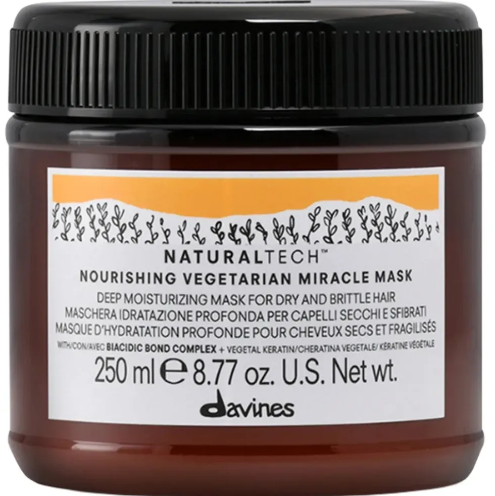 Davines Naturaltech Nourishing Vegetarian Miracle Mask odżywcza maska do włosów suchych i osłabionych 250ml