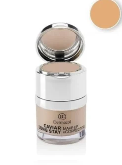 Dermacol Caviar Long Stay Make-Up & Corrector podkład do twarzy z korektorem 03 Nude 30ml