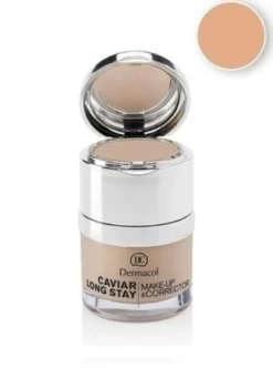 Dermacol Caviar Long Stay Make-Up & Corrector podkład do twarzy z korektorem 02 Fair 30ml
