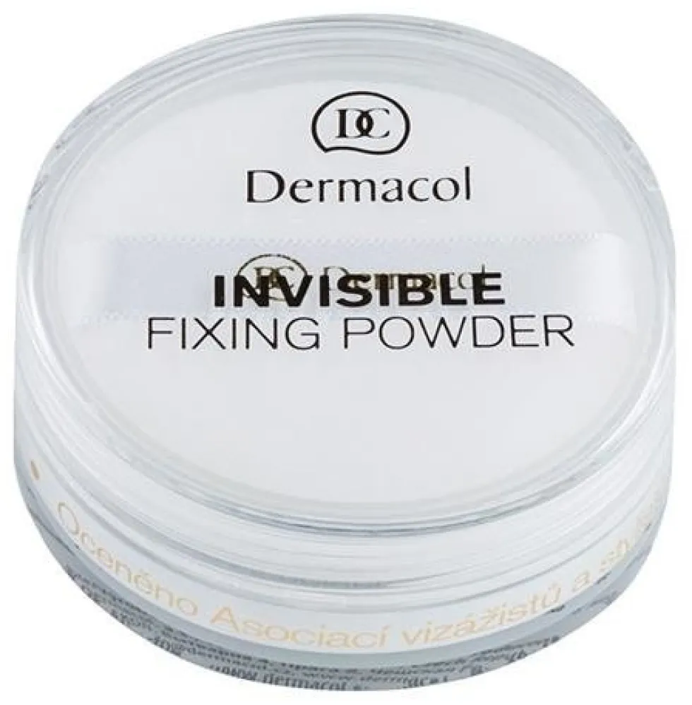 Dermacol Invisible Fixing Powder utrwalający puder transparentny White 13g