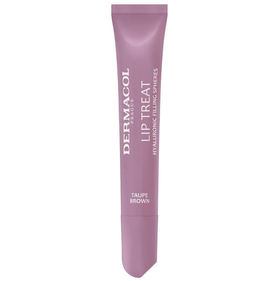 Dermacol Lip Treat nawilżający błyszczyk do ust 9 Taupe Brown 10ml