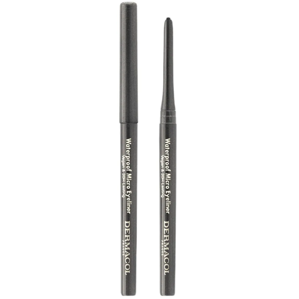 Dermacol Waterproof Micro wodoodporny eyeliner 04 Grey 0.35g