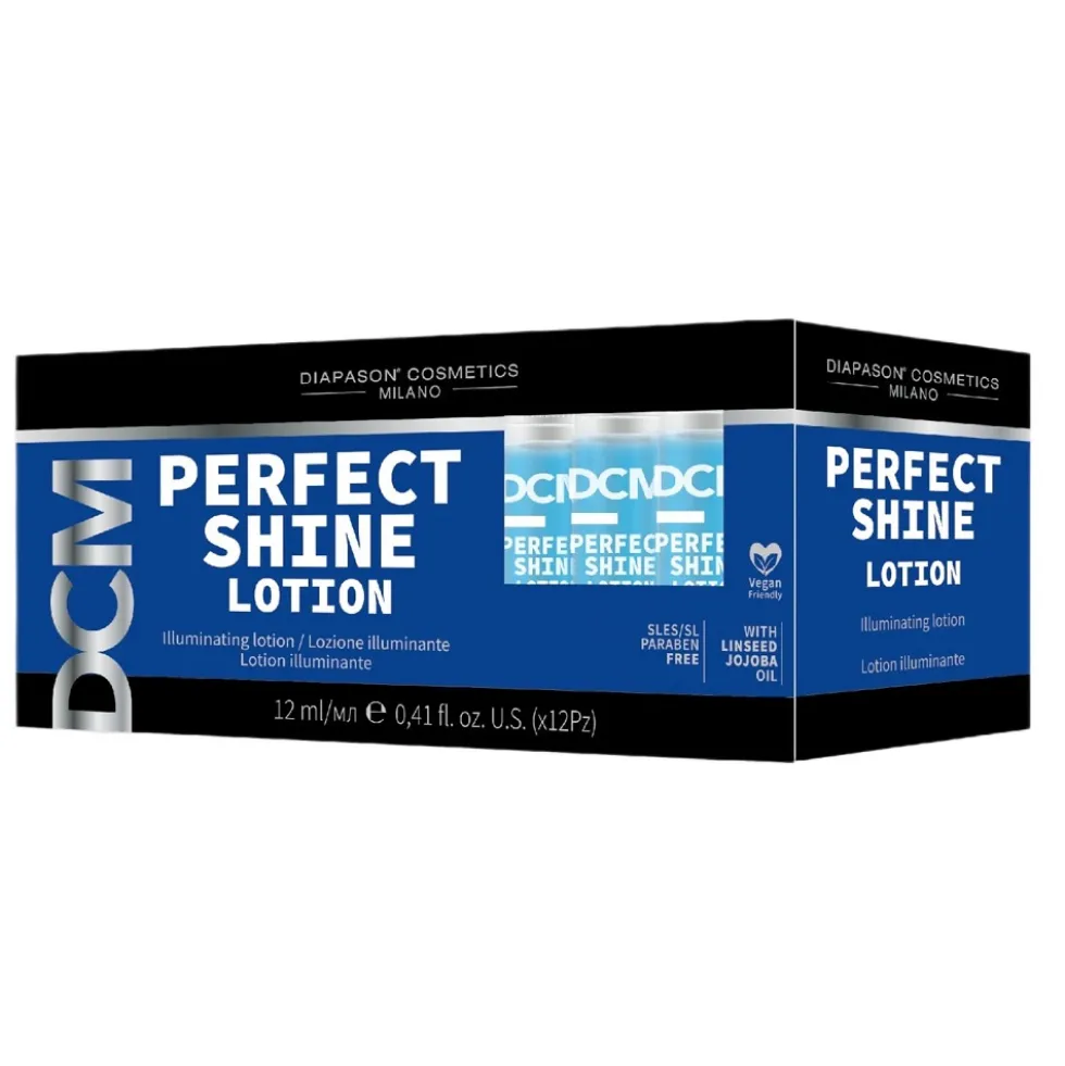 Diapason Perfect Shine lotion nabłyszczający do włosów 12x12ml