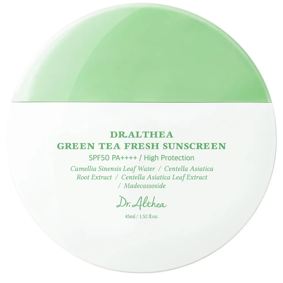 Dr. Althea Green Tea Fresh Sunscreen SPF50 PA++++ łagodzący krem przeciwsłoneczny 45ml