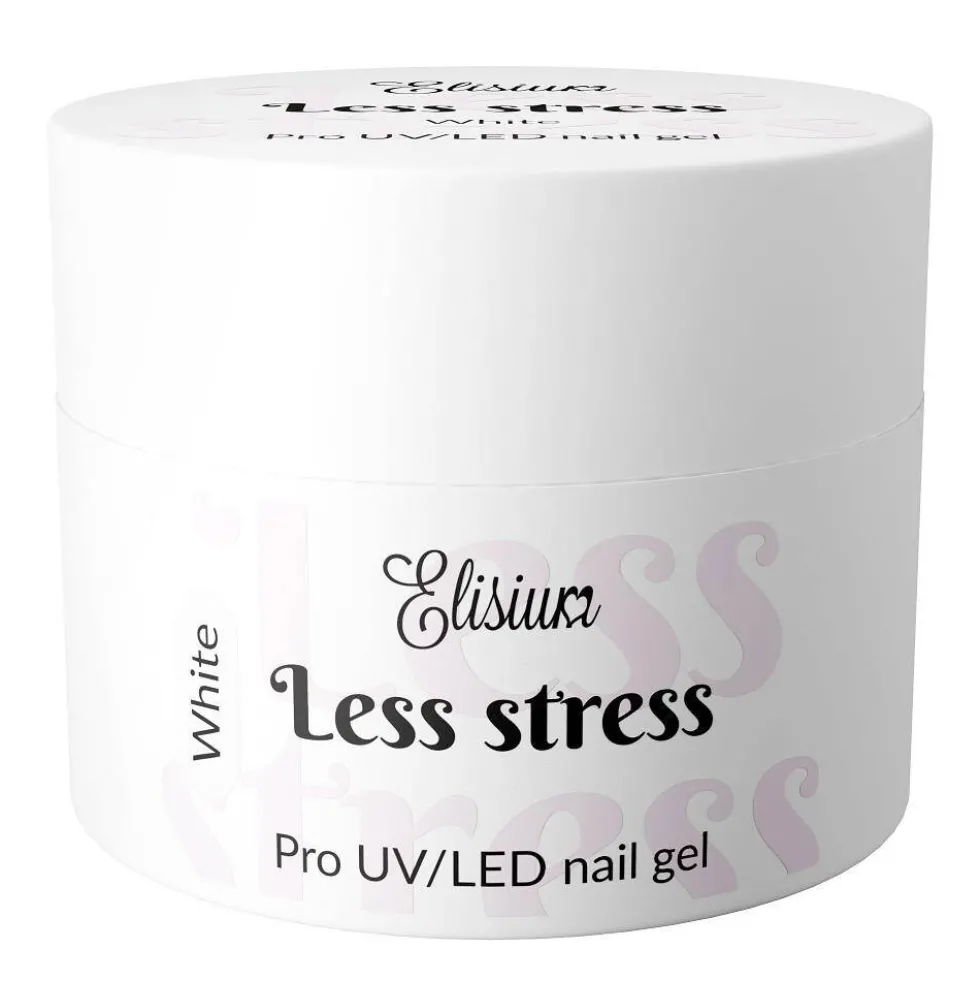 Elisium Less Stress Builder Gel żel budujący White 40ml