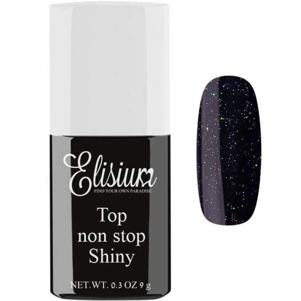 Elisium Top Coat top do lakierów hybrydowych Non Stop Shiny 9g