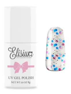 ELISIUM UV Gel Polish 098 Crazy Conffetti 8ml