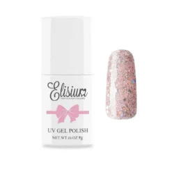 Elisium UV Gel Polish lakier hybrydowy do paznokci 078 Elegant Gold 9g