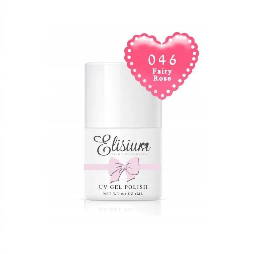 Elisium UV Gel Polish lakier hybrydowy do paznokci 046 Fairy Rose 9g