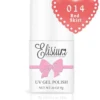 Elisium UV Gel Polish lakier hybrydowy do paznokci 014 Red Skirt 9g
