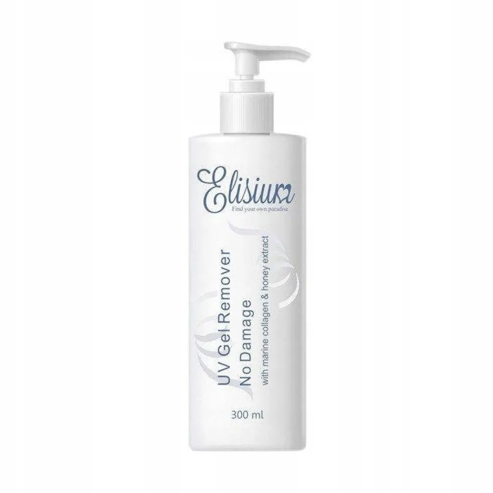 Elisium UV Gel Remover No Damage płyn do usuwania lakieru hybrydowego 300ml