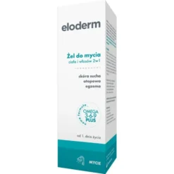 Eloderm Żel do mycia ciała i włosów 2w1 200ml