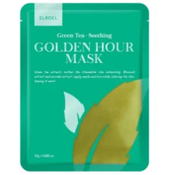 Elroel Golden Hour Mask łagodząca maska do twarzy Green Tea 25g