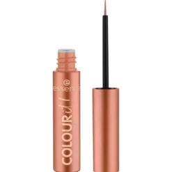 Essence Colour It! Metallic Liquid Liner metaliczny eyeliner w płynie 01 Burnished Bronze 3ml