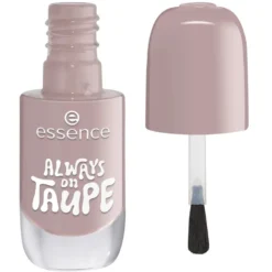 Essence Gel Nail Polish żelowy lakier do paznokci 37 Always On Taupe 8ml