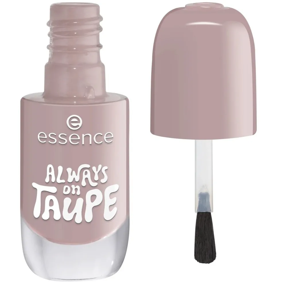 Essence Gel Nail Polish żelowy lakier do paznokci 37 Always On Taupe 8ml